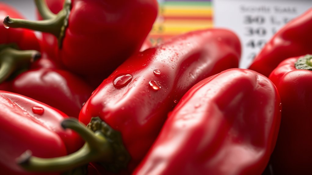 measuring chili pepper heat
