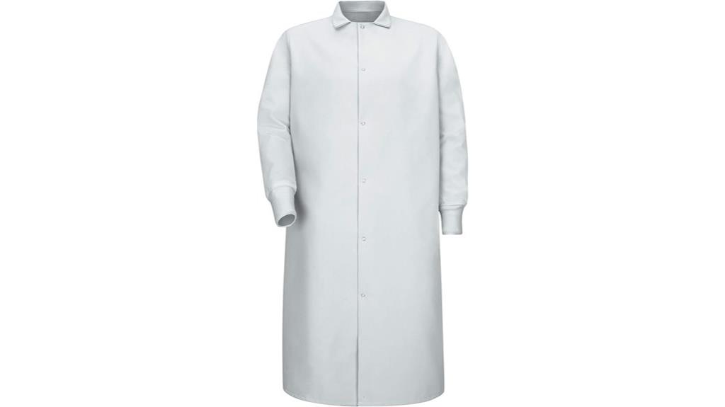 men s polyester butcher coat