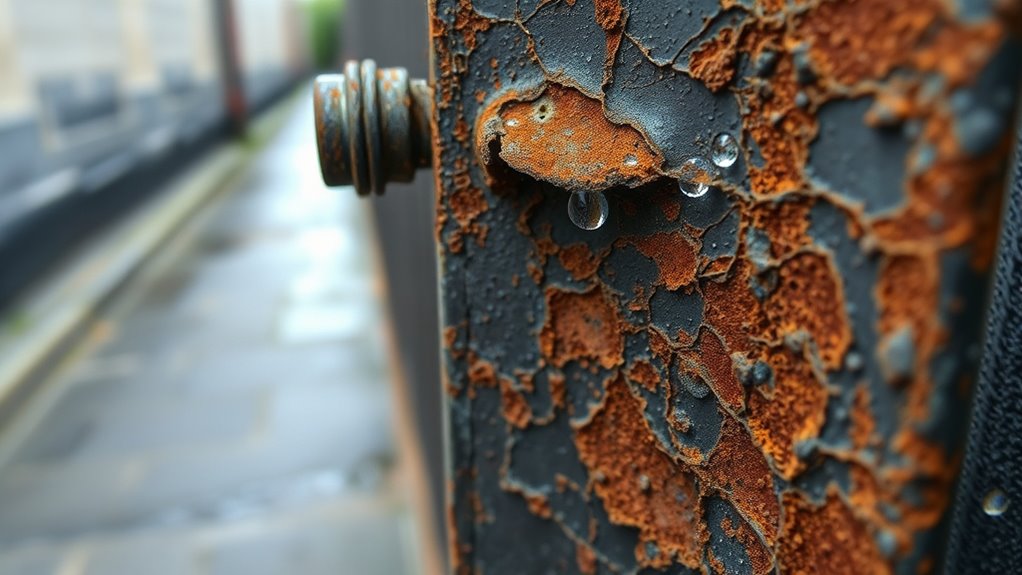 metal corrosion causes structural failures