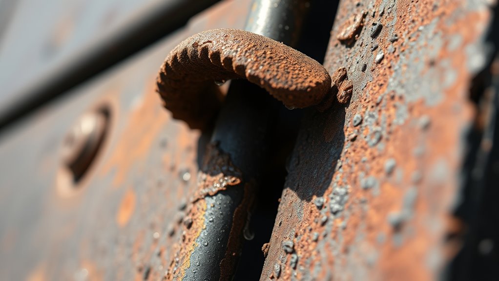 metals vulnerable to corrosion