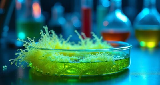 microbial material synthesis techniques