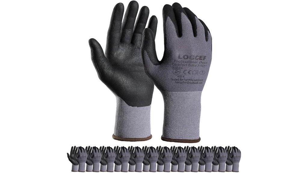 microfoam nitrile gloves