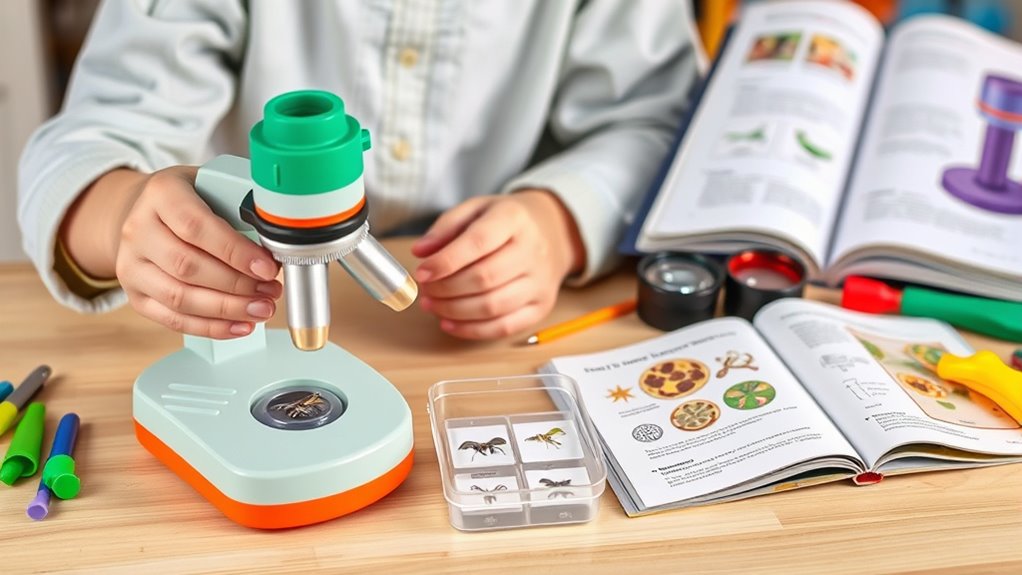 microscope features for kids