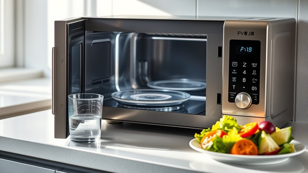 microwaves use safe radiation
