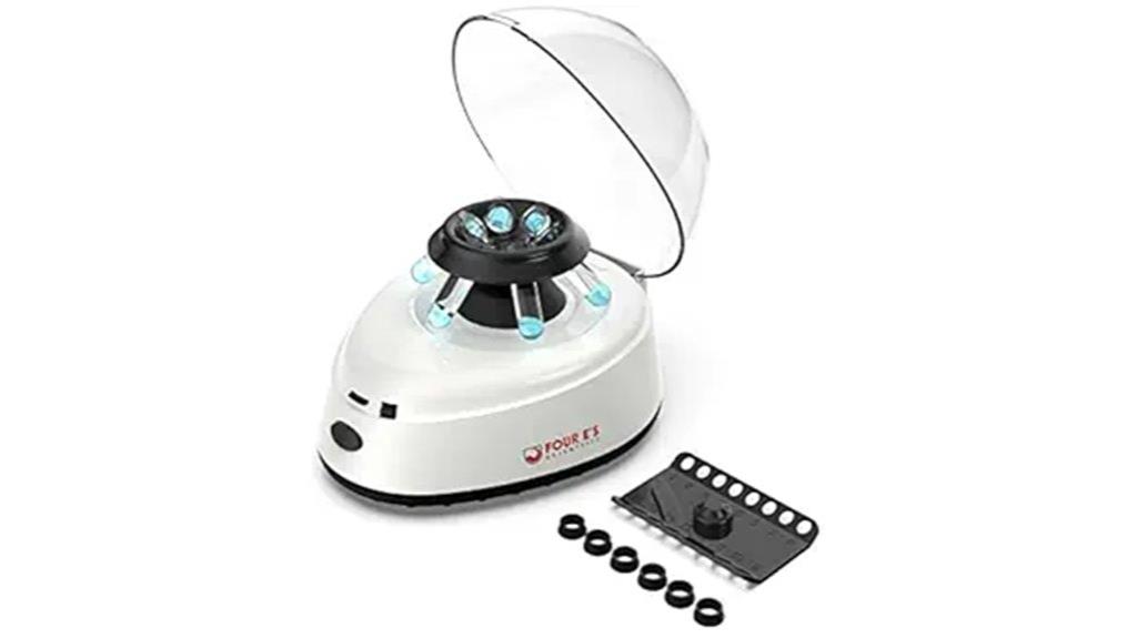 mini centrifuge with rotors