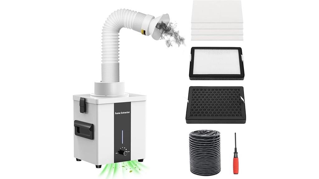mini desktop solder extractor