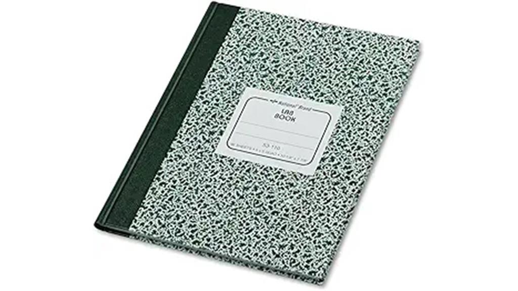 national lab notebook cover