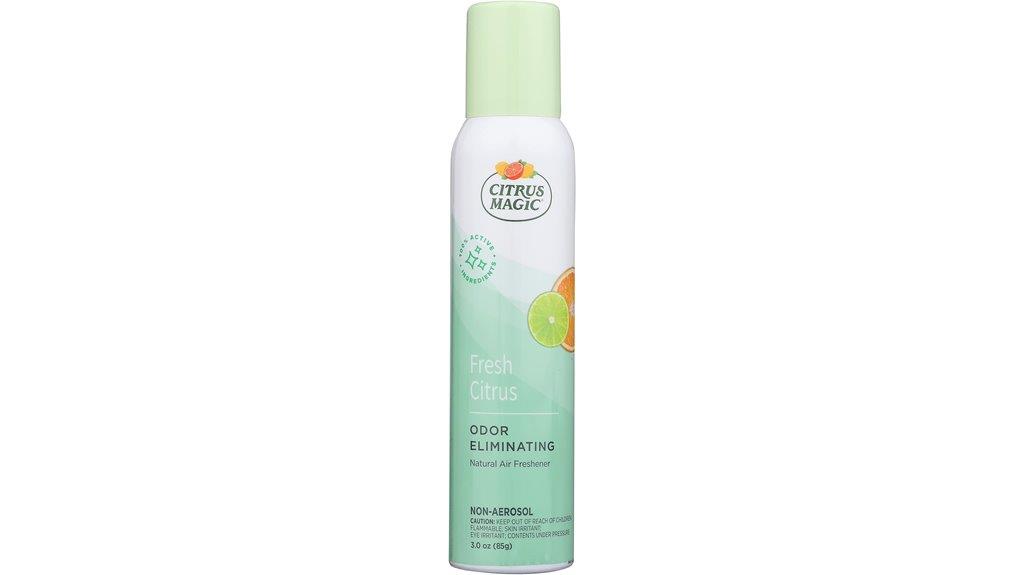 natural citrus odor spray