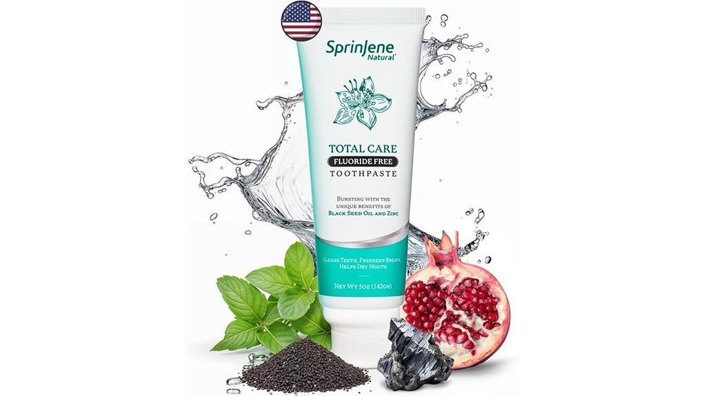 natural fluoride free toothpaste