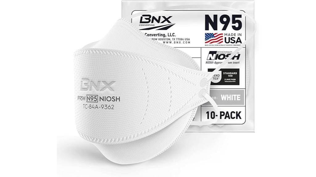 niosh certified mask pack