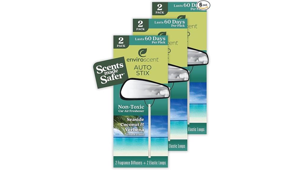 non toxic seaside coconut fresheners