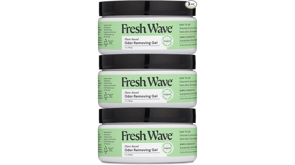 odor eliminating gel pack