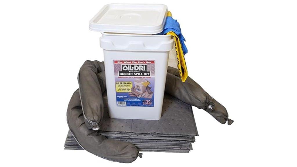 oil spill cleanup bucket