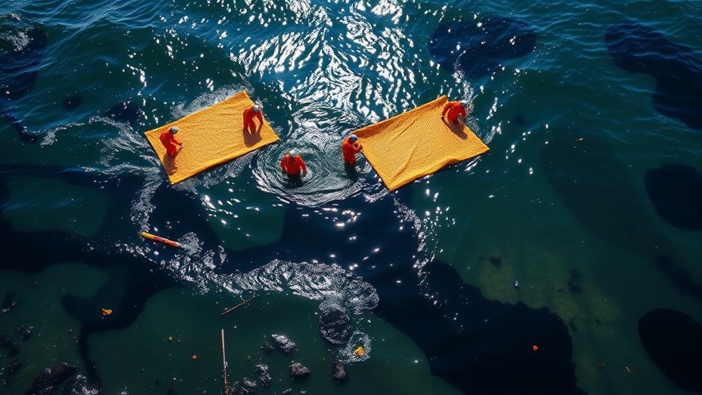oil spill cleanup materials