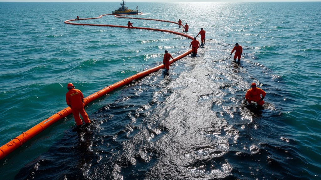 oil spill cleanup techniques