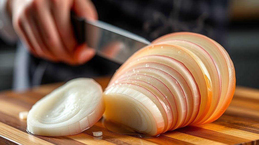 onion preparation reduces irritants