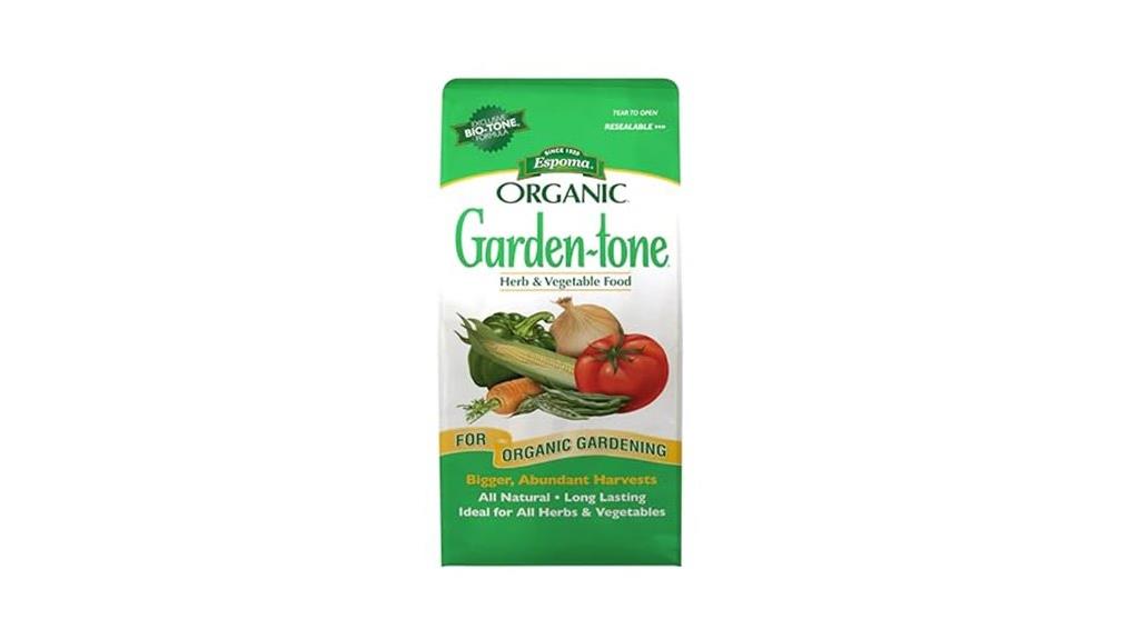 organic garden fertilizer 4 lb