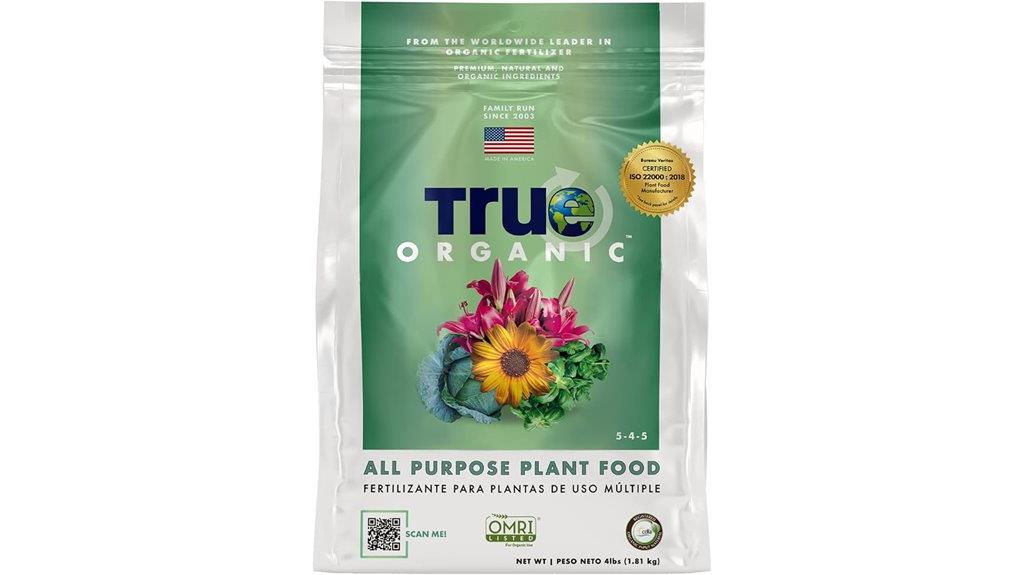 organic plant fertilizer bag