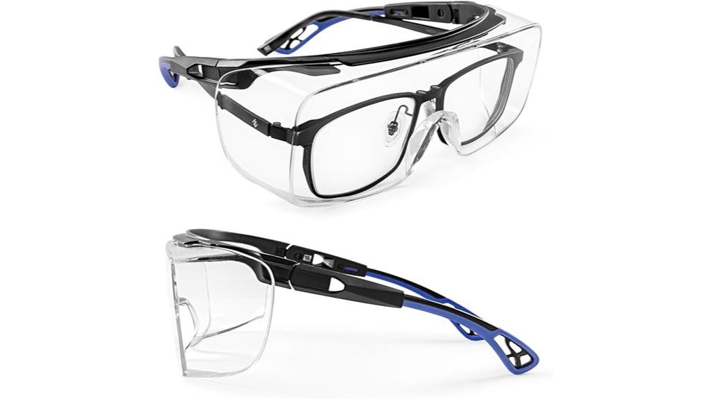 over glasses safety eyewear