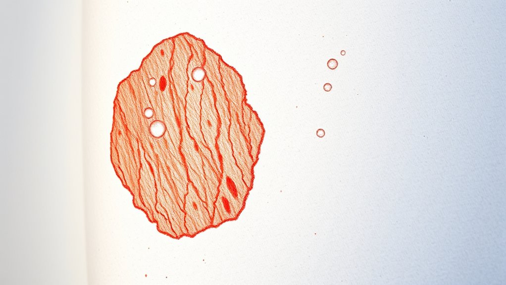 oxidation breaks down stains