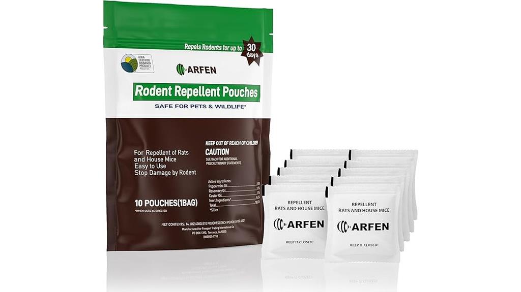 peppermint oil rodent repellent
