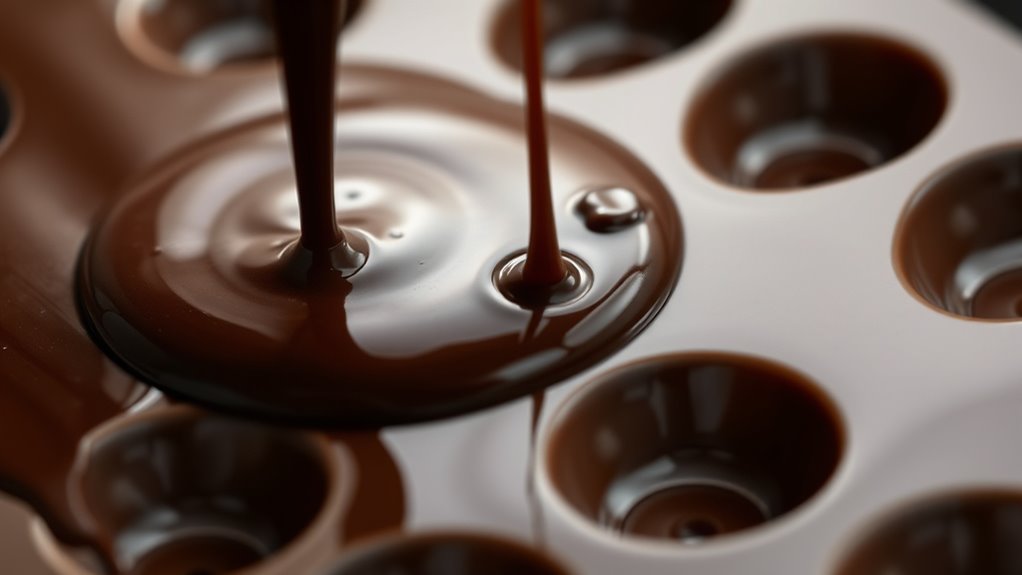 perfect glossy chocolate finish