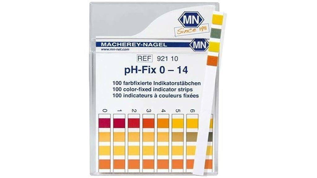 ph indicator strips box