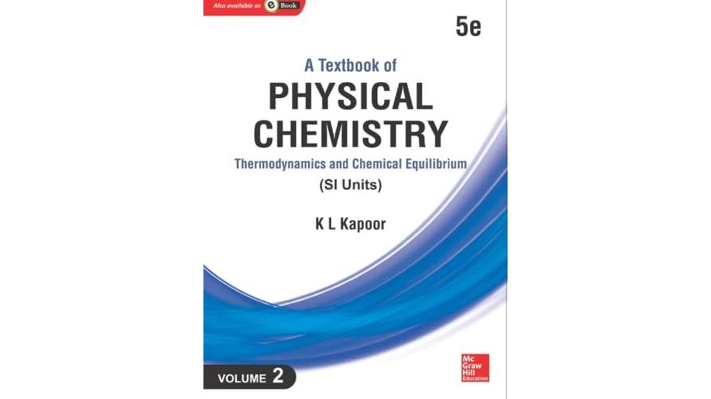 physical chemistry thermodynamics equilibrium