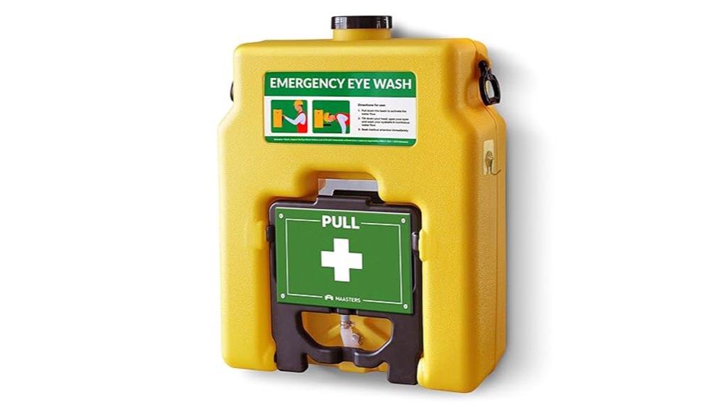 portable eye wash station