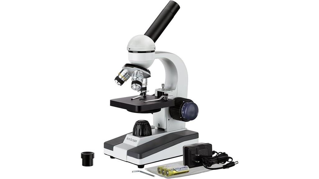 portable led monocular microscope