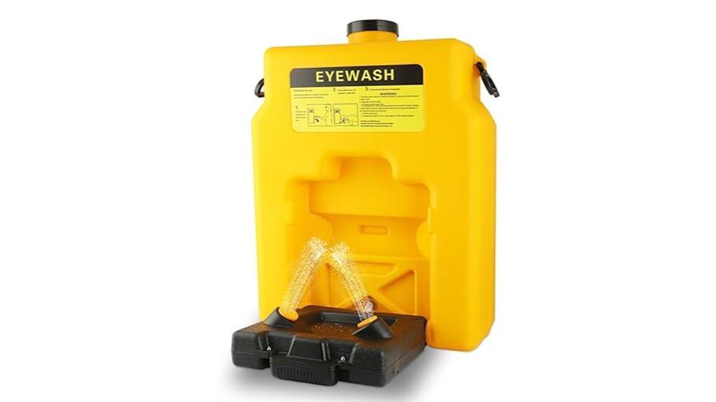 portable osha approved eye wash