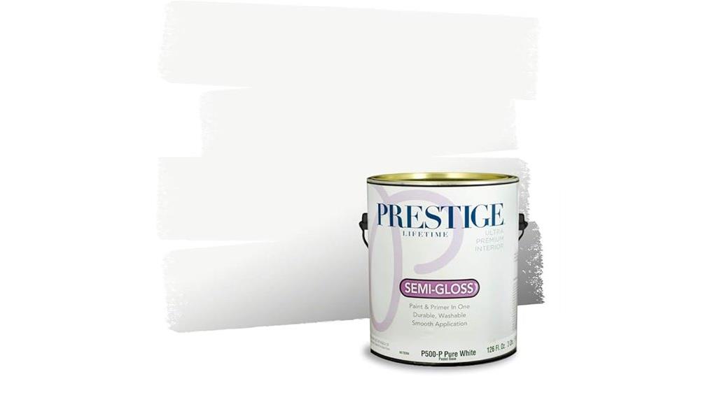 premium white interior paint