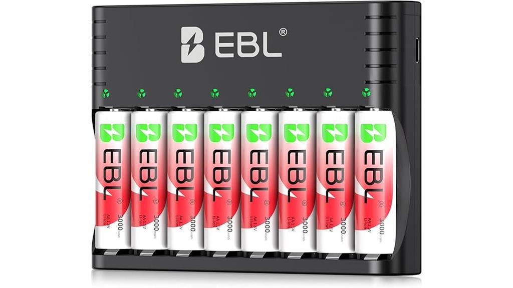 rechargeable aa lithium batteries