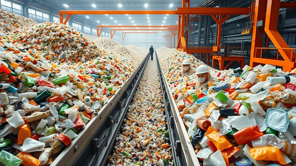 recycling contaminated plastics challenges