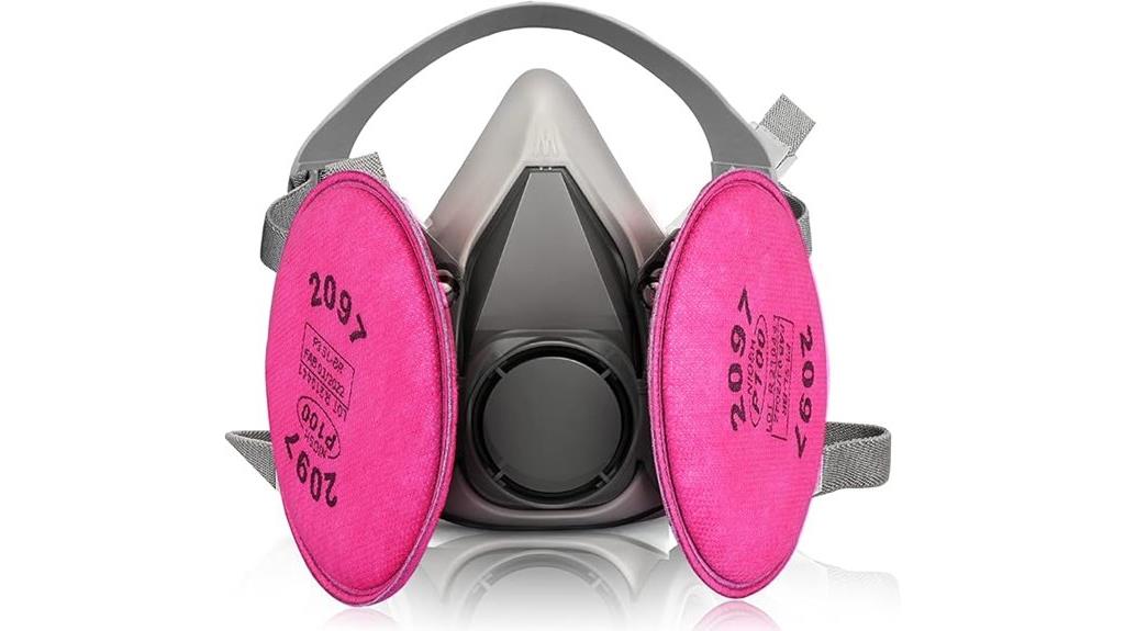 reusable dust mask filters
