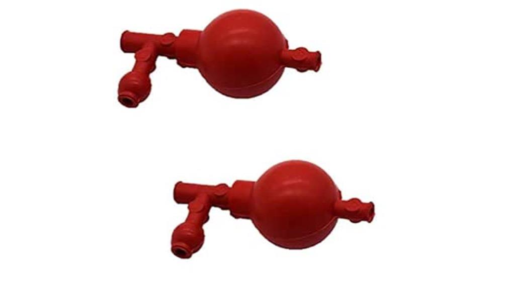 rubber pipette filler set