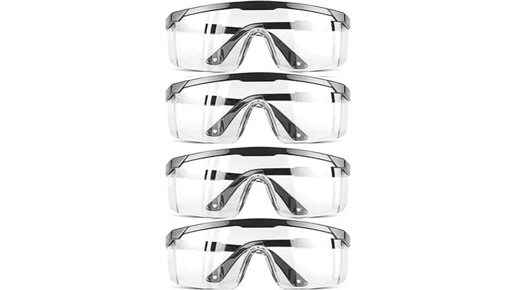 safety glasses with anti fog