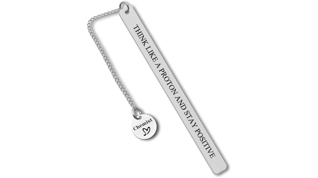 science themed bookmark gift