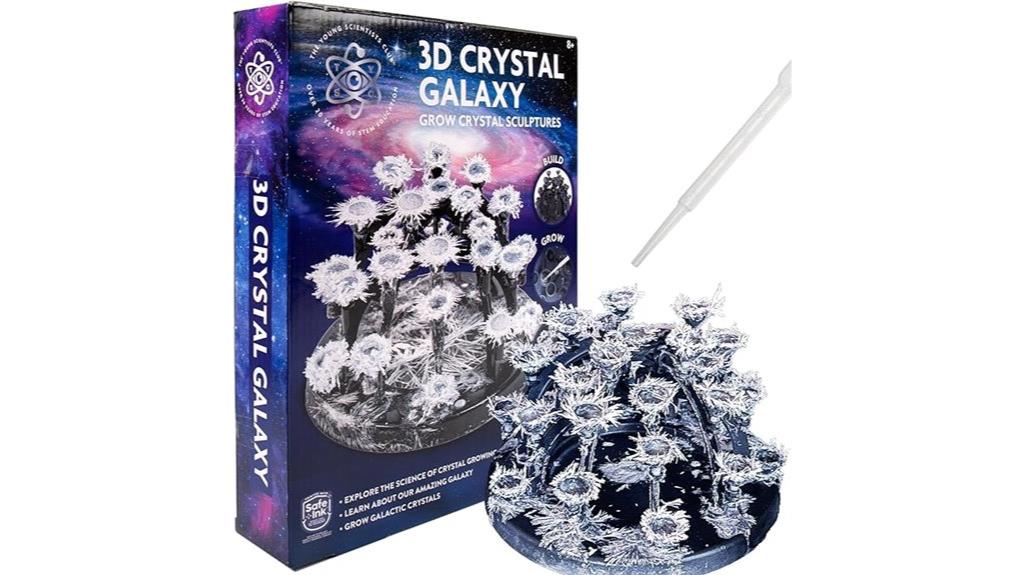 science themed crystal kit