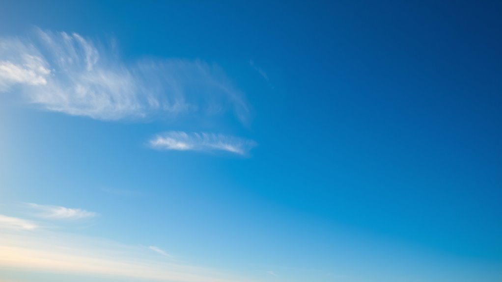 seasonal weather influences sky color