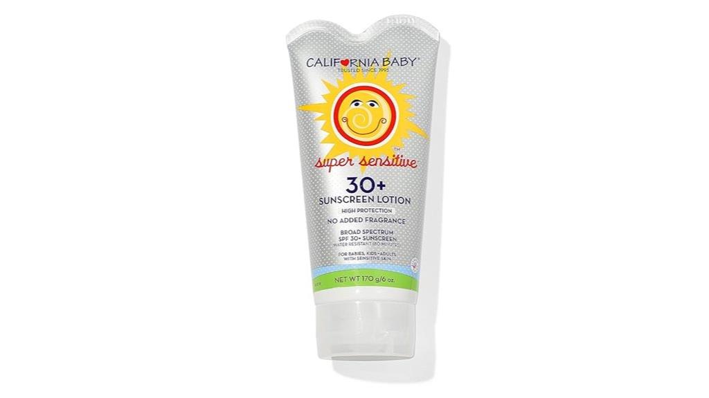 sensitive spf 30 mineral sunscreen