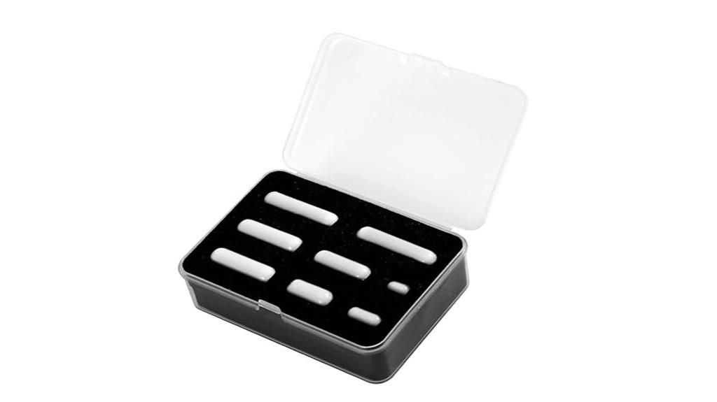 set of eight ptfe stir bars