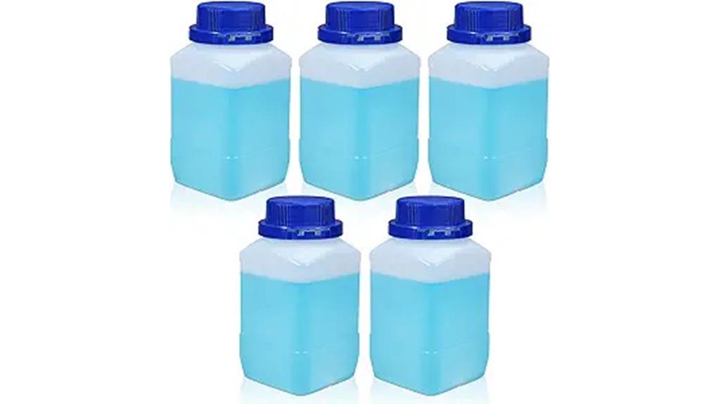 set of five 16 9oz bottles