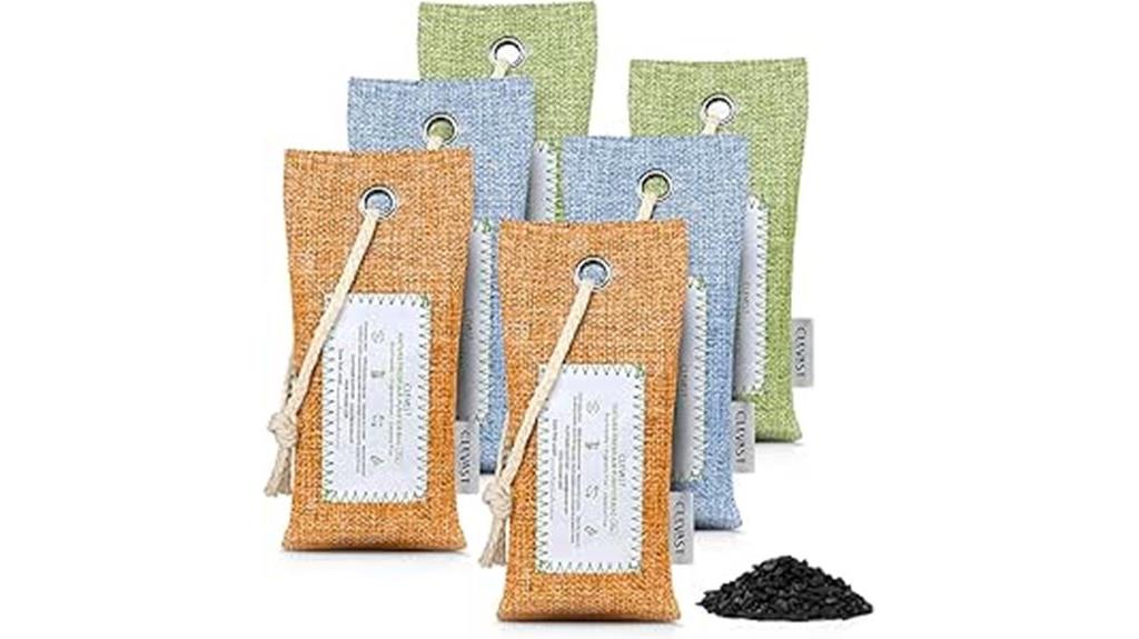 six pack bamboo charcoal purifiers