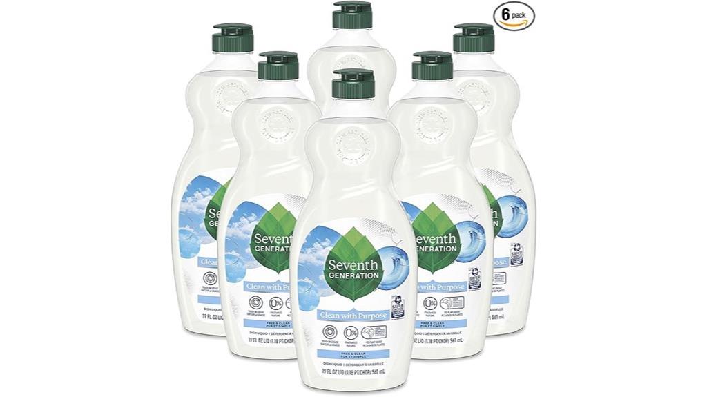 six pack eco dish soap