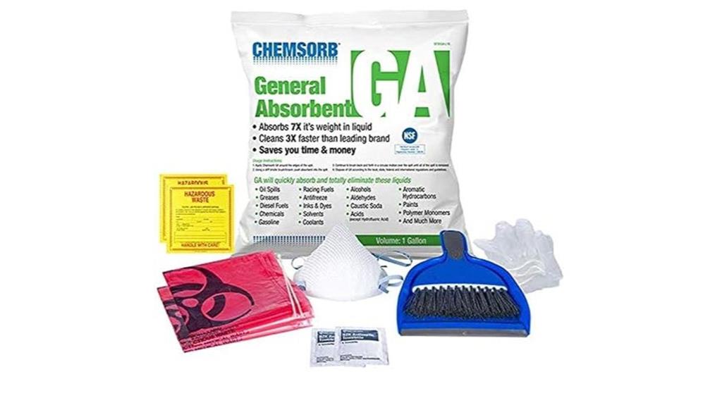 small biohazard spill kit