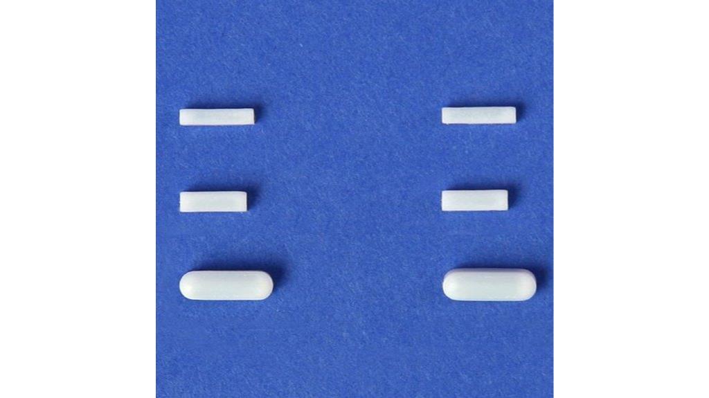 small white teflon stir bar