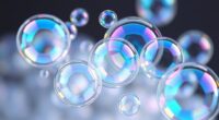 soap bubble formation and rupture