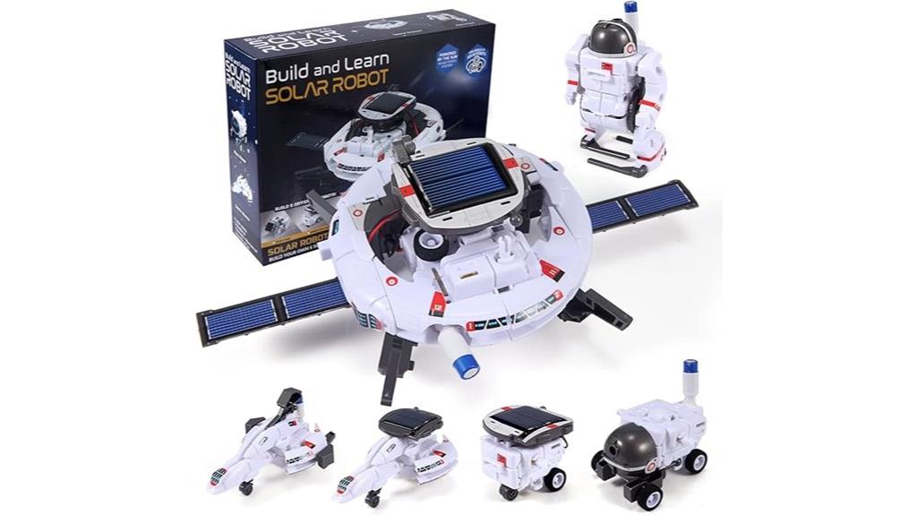 solar robot science kit