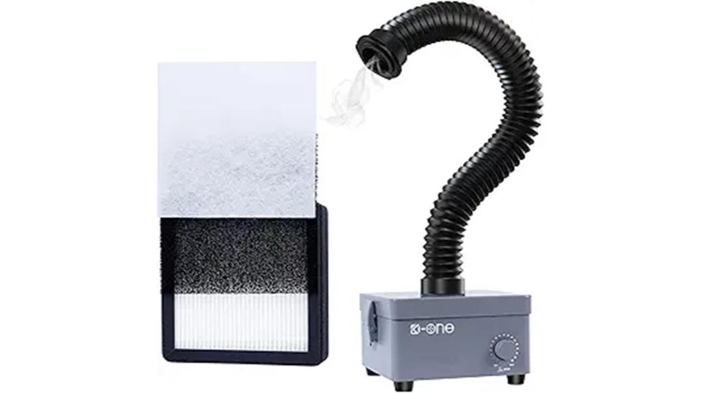 solder smoke extraction system